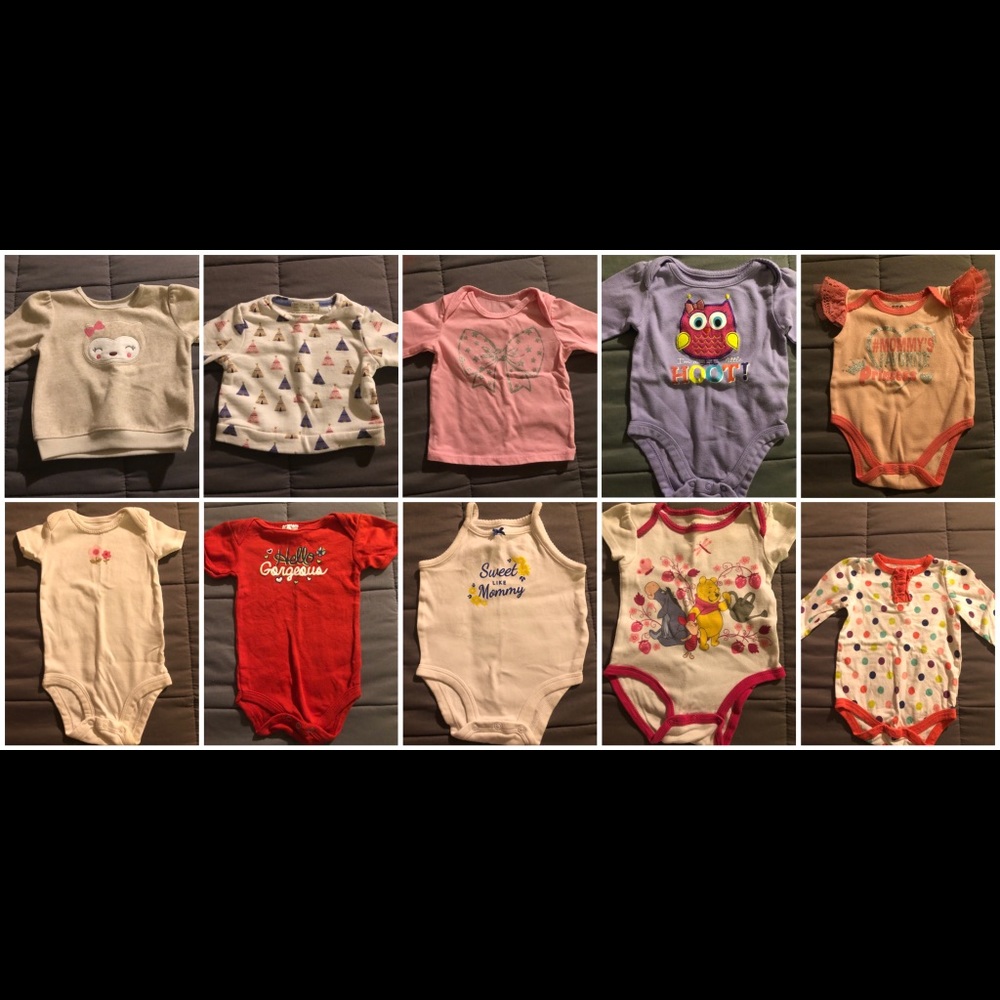 0/3 & 3 Month Baby Girl Clothing Lot